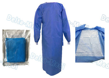 Delta Medi Disposable Surgeon Gown , Reinforcement Protective Disposable Operating Gowns
