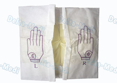 Medical Hospital Disposable Surgical Gloves , Soft Sterile Surgical Gloves