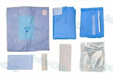 Knee Disposable Surgical Packs , Surgical Arthroscopy Pack Integrated Liquid Collection Pouch