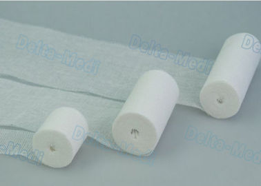 100% Cotton Absorbent Sterile Gauze Sponges Roll White Color For Wound Fixation