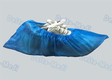 PE 2g 2.5g 3.5g 15x40cm Disposable Foot Covers In Food Factory And Laboratory
