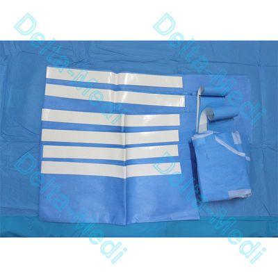 Ophthalmic Soft Non Woven Sterile Surgical Packs Water Impermeable