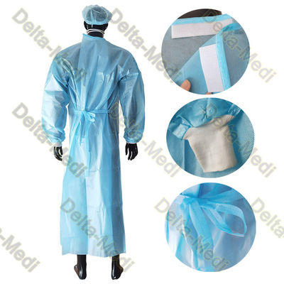 FN5P Disposable Surgical Gown PP Coated PE Setrile Non Woven