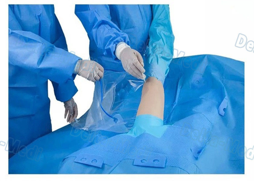 Soft Lower Limbs Surgical Packs , Sterile Surgical Extremity Packs With Liquid Collection And Bandage