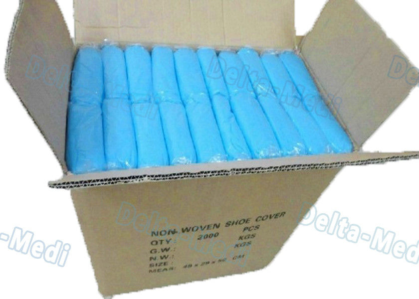 PE 2g 2.5g 3.5g 15x40cm Disposable Foot Covers In Food Factory And Laboratory