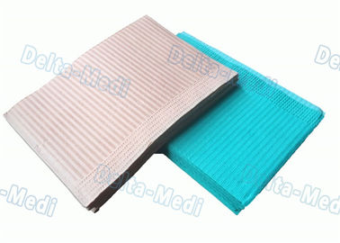 Class I Disposable Dental Bibs Waterproof Square Shape 33 * 45cm For Patient