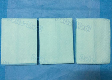 High Absorbent SAP Disposable Bed Pads , Disposable Under Pad With Strip Sticker