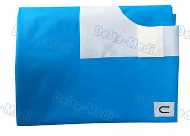 Blue Disposable Split Sheet Sets , Single Universal Medical Surgical Kit