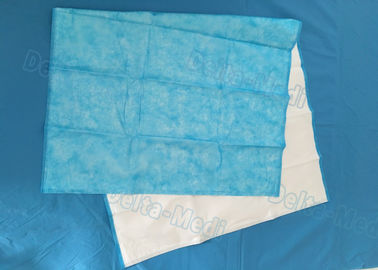 Blue Color Disposable Medical Sheets , Medical Bed Sheets 40 - 100gsm