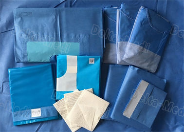 Sterile Hospital Disposable Surgical Packs Comfortable Preventing Liquid / Barrier Bacteria
