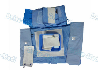 Hospital Abdominal Delivery Disposable Surgical Packs With Clamp High Safety