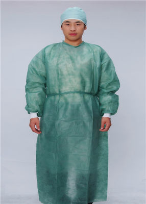 Medical XXL Disposable Protective Apparel With Knitted Cuffs