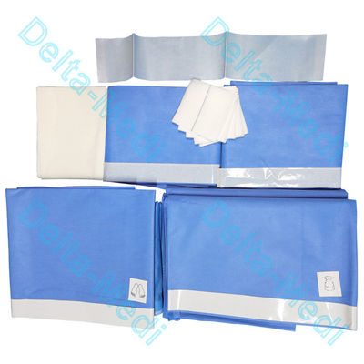 75 x 90cm Universal Surgical Drape Pack With Adhesive