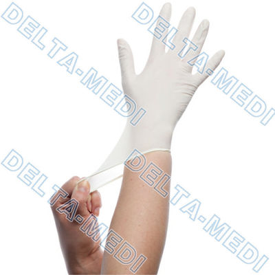 Sterile Powdered Latex Surgical Medical Gloves For Operation Room