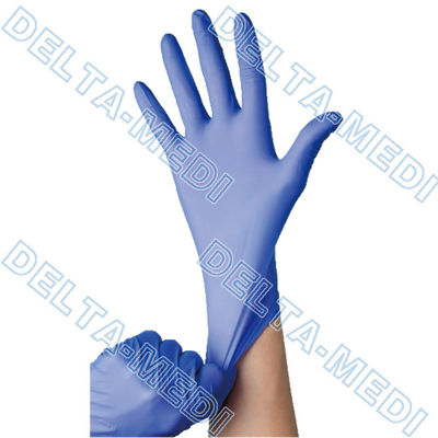 Beaded Cuff Disposable Hand Gloves For Healthcare Industrial Safe