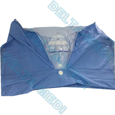 Dark Blue SBPP Disposable Sterile Surgical Drapes For Urology With Collection Bag