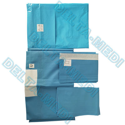 Ophthalmic Soft Non Woven Sterile Surgical Packs Water Impermeable