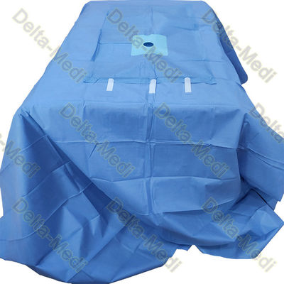 Reinforced SBPP PE Blue Disposable Surgical Packs For Lower Extremity