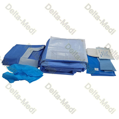 SBPP+PE SMS SMMS SMMMS SMF Disposable Surgical Packs 20g - 60g Cardiovascular Pack