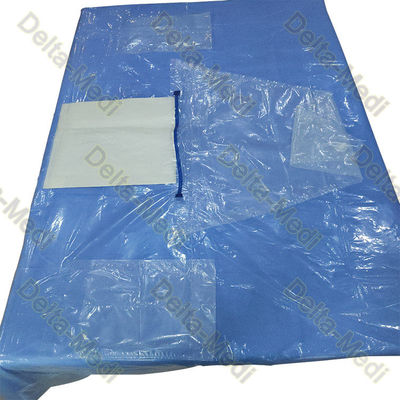 Vertical Isolation Pack Disposable Surgical Packs With Transparent Polyethylene Drape