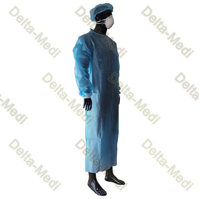 Sterile Disposable Surgical Gown PP Coated PE Film 20g To 60g