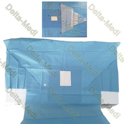 Reinforced Sterile Gynecology Obstetrics Drapes Pack Integrated With Leggings