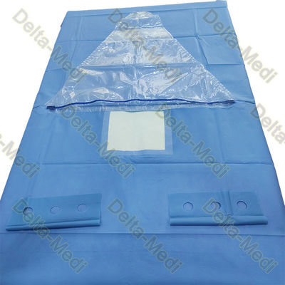 40g - 50g Craniotomy Drape With Pouch Fenestration Incise Film