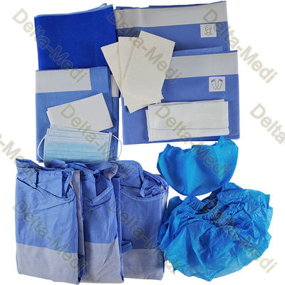 SMS 40g To 65g Sterile Surgical Reinforced Universal Surgical Pack Surgical Drape