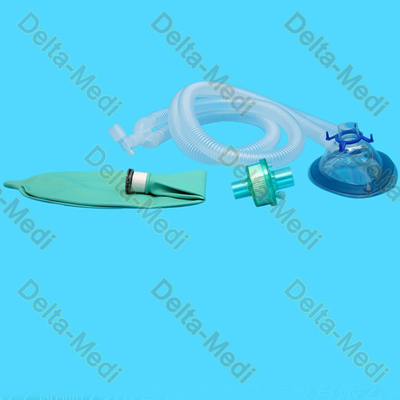 Disposable Breathing Filter Kit Ventilator Kit Corrugated Anesthesia Circuit For Hospital