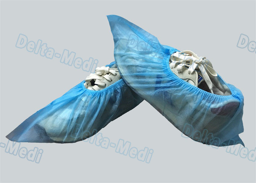 Clinic Disposable Surgical Shoe Covers , Hygienic Shoe Covers Universal Size