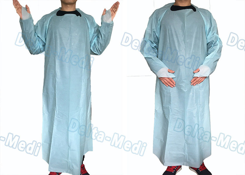 Environmental CPE Disposable Plastic Aprons , Disposable Medical Aprons For Testing