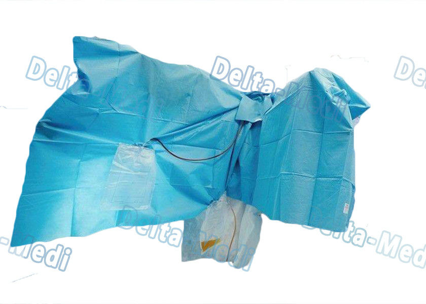 TUR Surgical Disposable Sterile Urology Drape / Lithotomy Drape With Aperture / Pouch