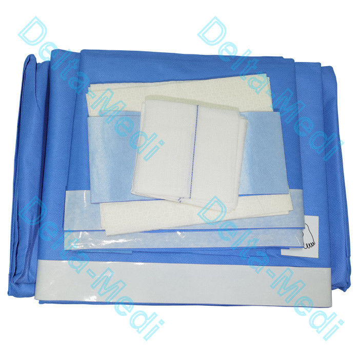 75 x 90cm Universal Surgical Drape Pack With Adhesive