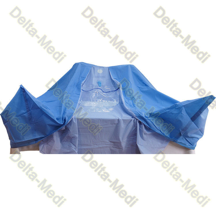 Mesh Screen Urology TUR Disposable Sterile Drape With Pouch / Finger Cot