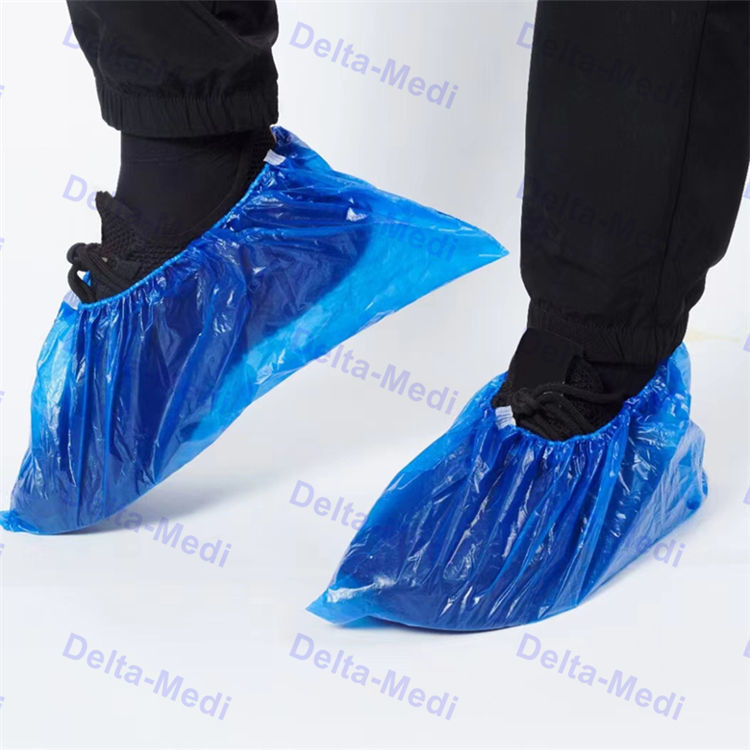 Disposable CPE Shoe cover PE Anti Slip Plastic Waterproof Shoe Covers Disposable surgical Shoe cover boot cover